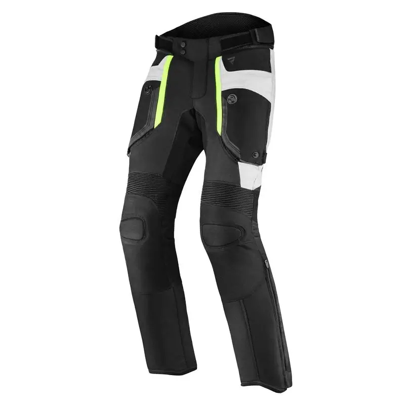Textilné Nohavice Rebelhorn Borg Black/grey/flo Yellow 5XL