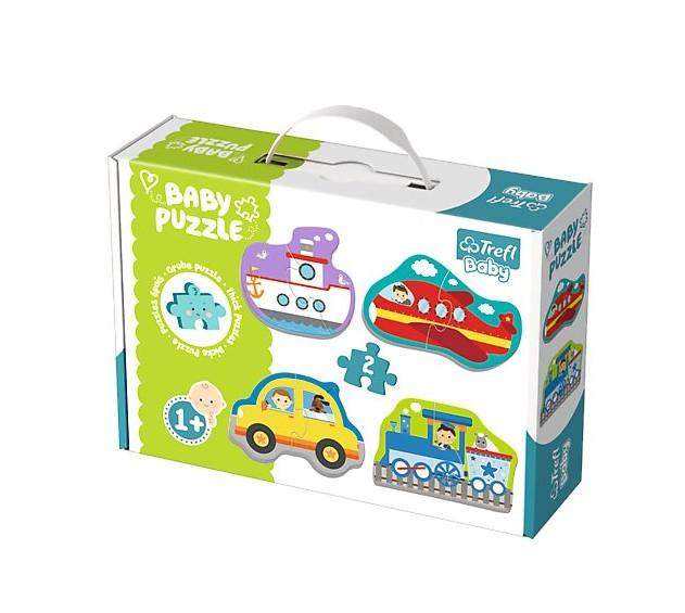 

Puzzle Baby Classic Pojazdy transportowe 36075