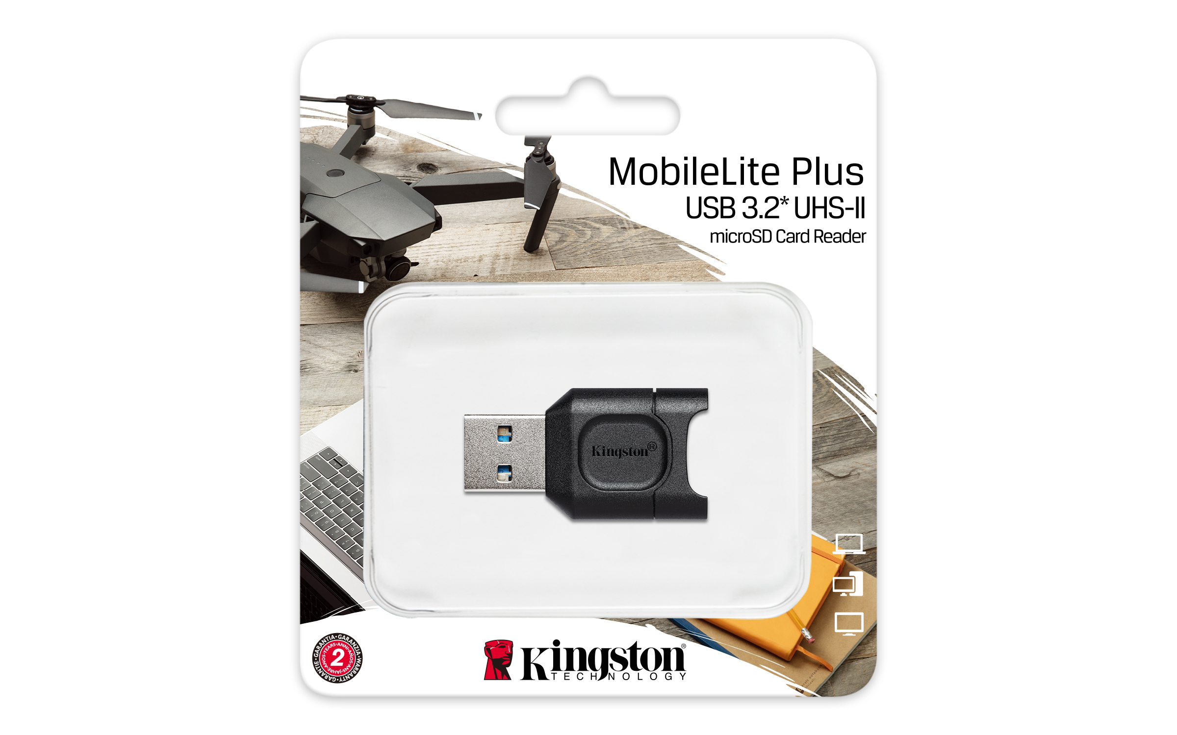 Čtečka paměťových karet Kingston MobileLite Plus