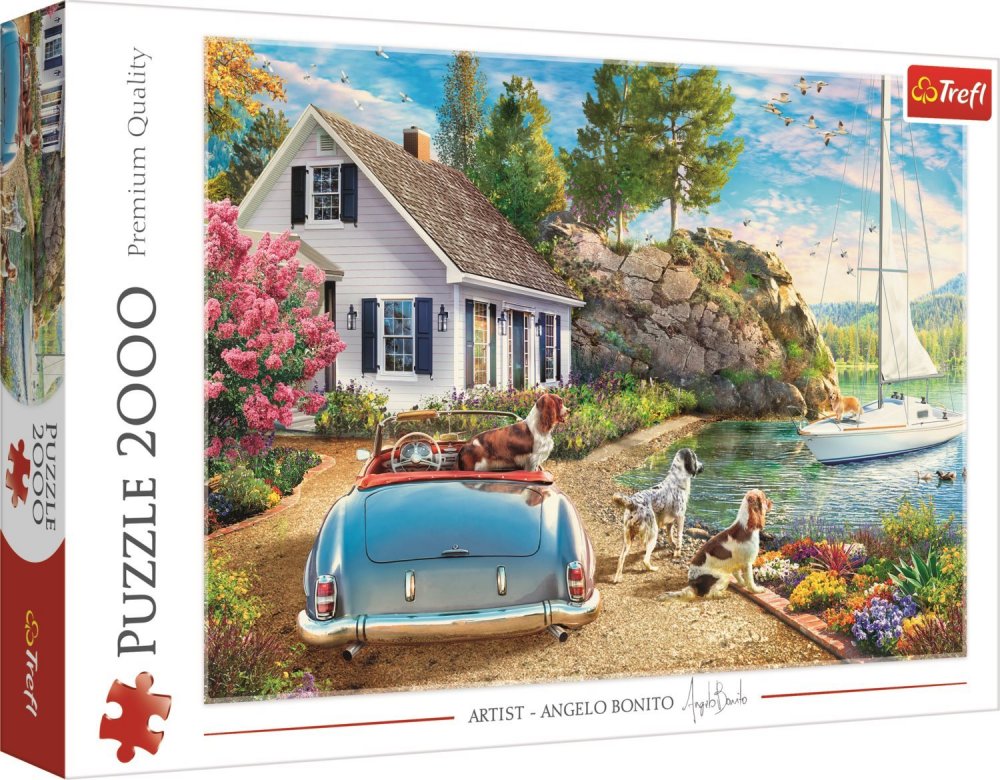TREFL Puzzle 2000el. WAKACYJNA PRZYSTAŃ