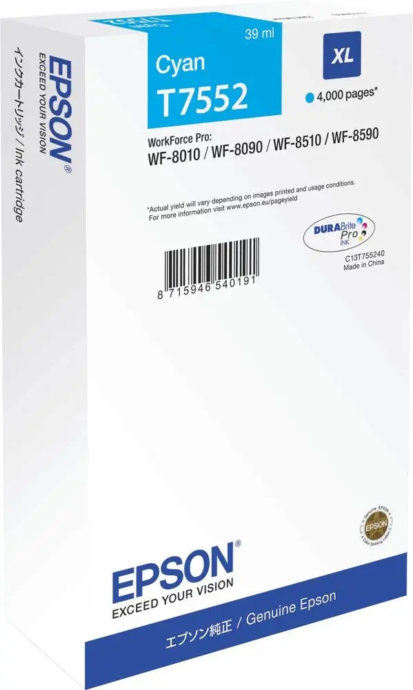 Atrament Epson T7552 C13T755240
