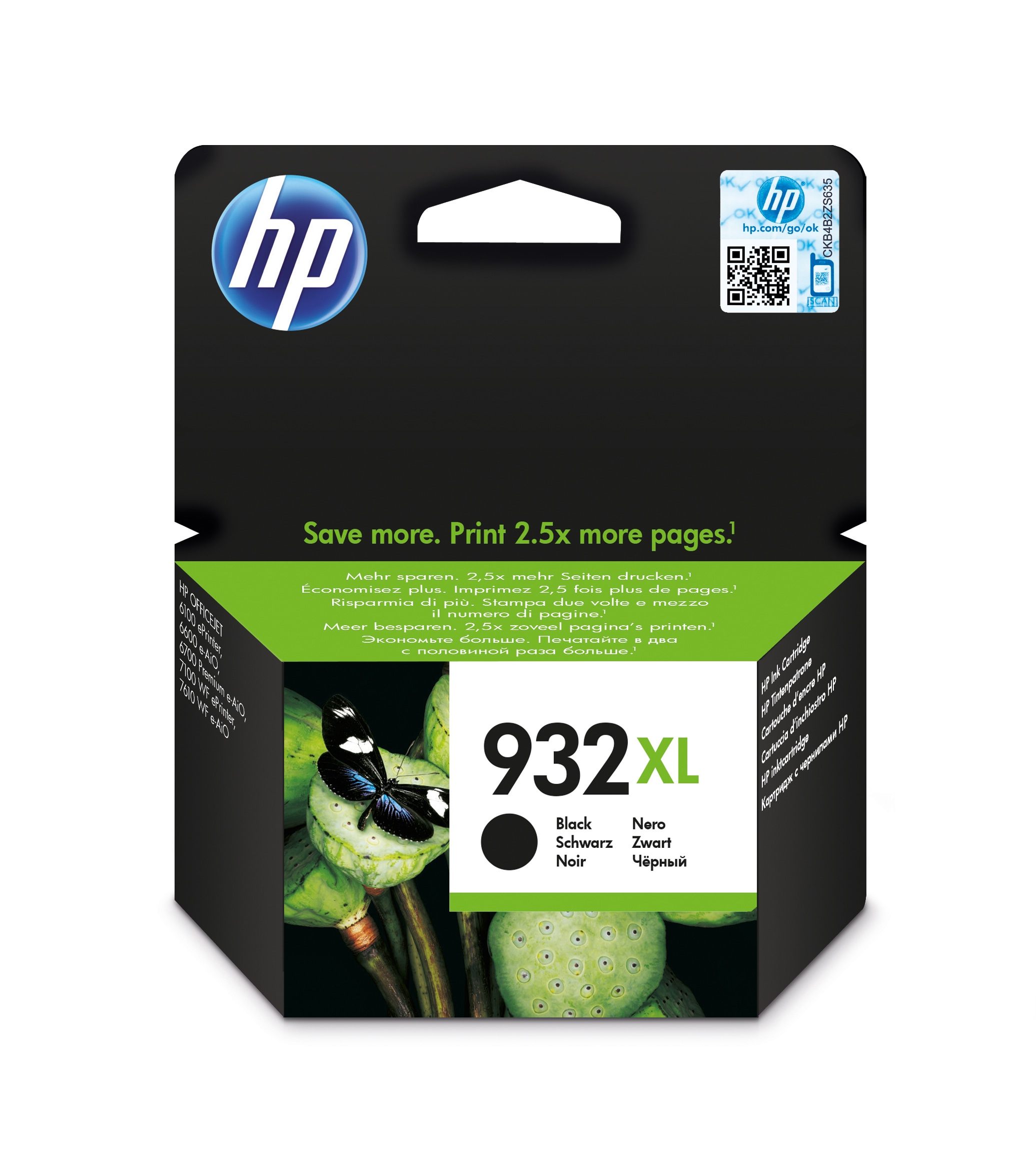 Inkoust Hp 932XL CN053AE černý (black)