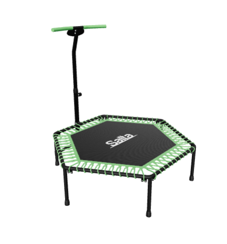 Trampolina Fitness 128cm zielona