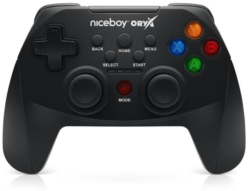 Pad bezprzewodowy, przewodowy do PS4 Niceboy czarny