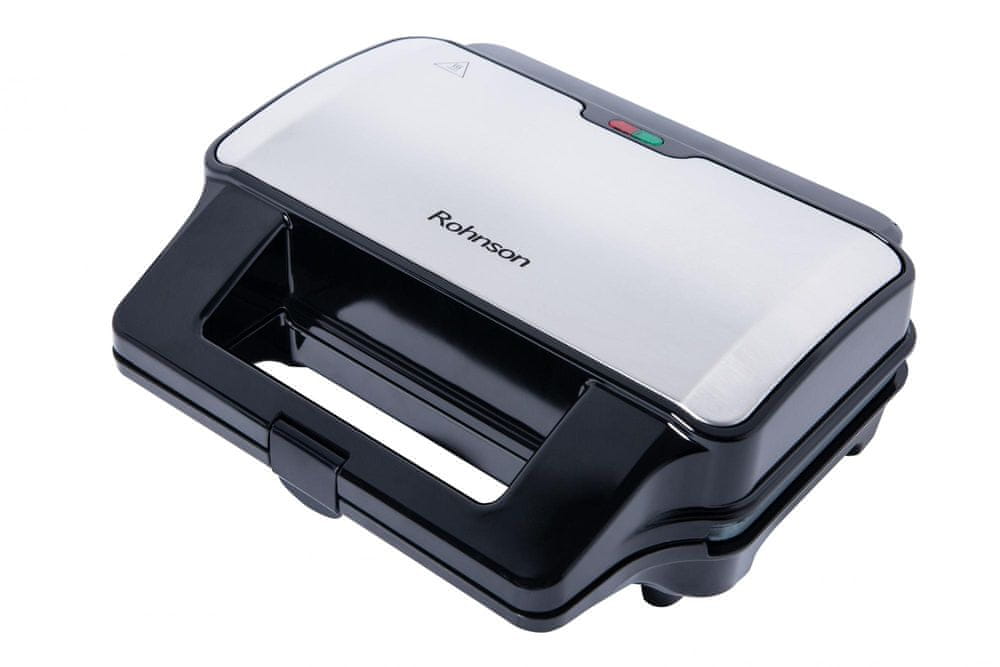 Sendvičovač Rohnson R-2680, stříbrný/šedý, 900W