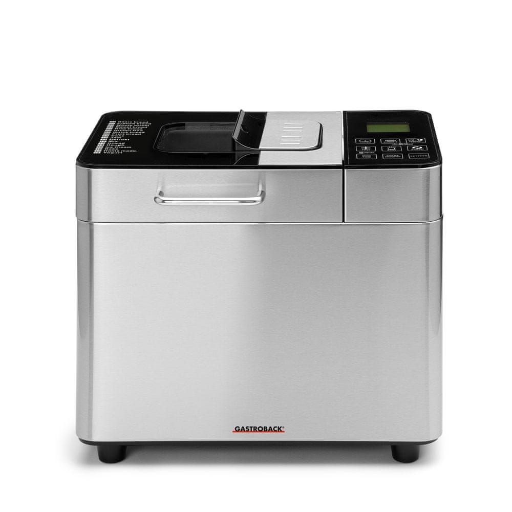 Wypiekacz do chleba Gastroback 42823 srebrny/szary 500 W
