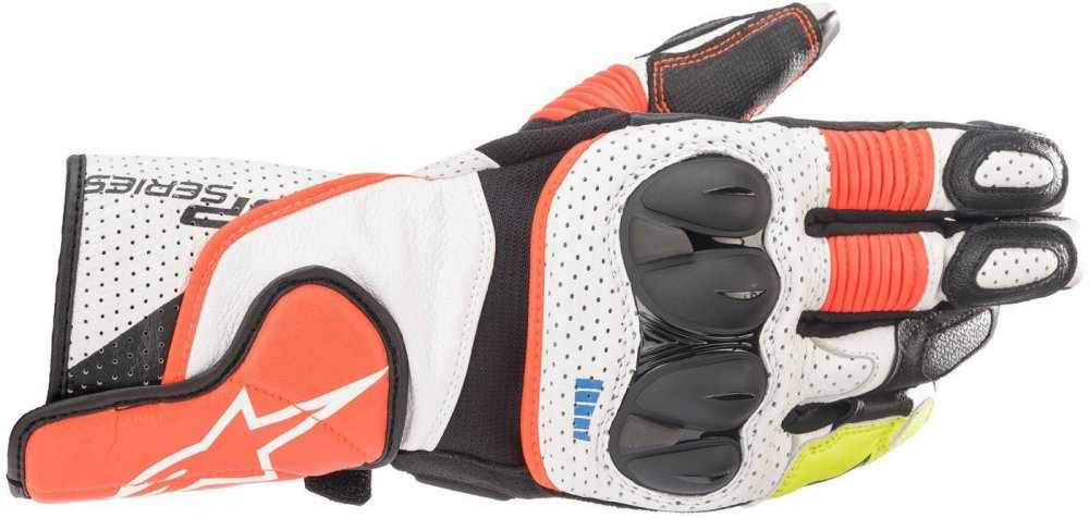RĘKAWICE ALPINESTARS SP-2 V3 WHITE/RED FLUO BLACK XXL Producent Alpinestars