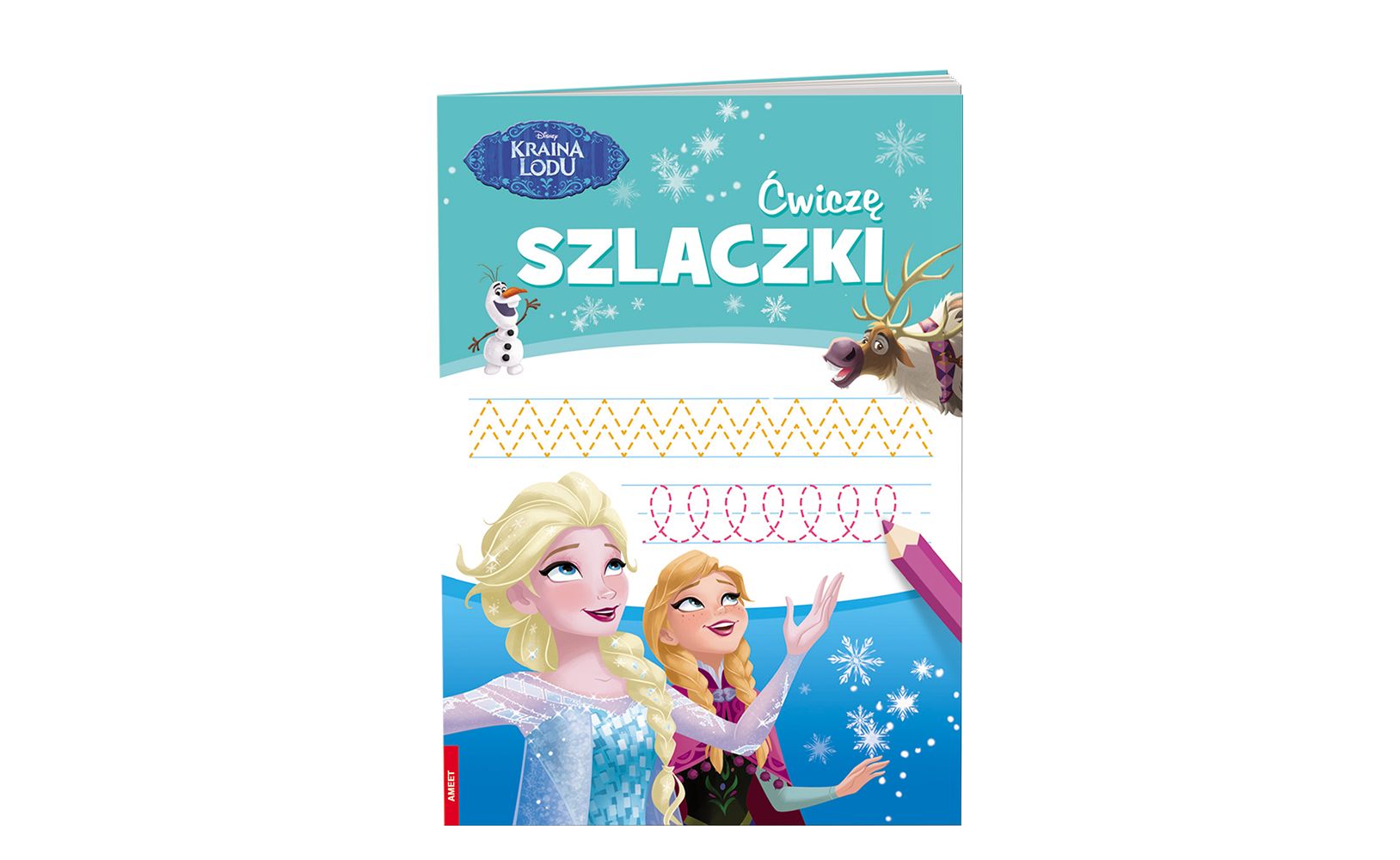 Kraina lodu. Ćwiczę Szlaczki