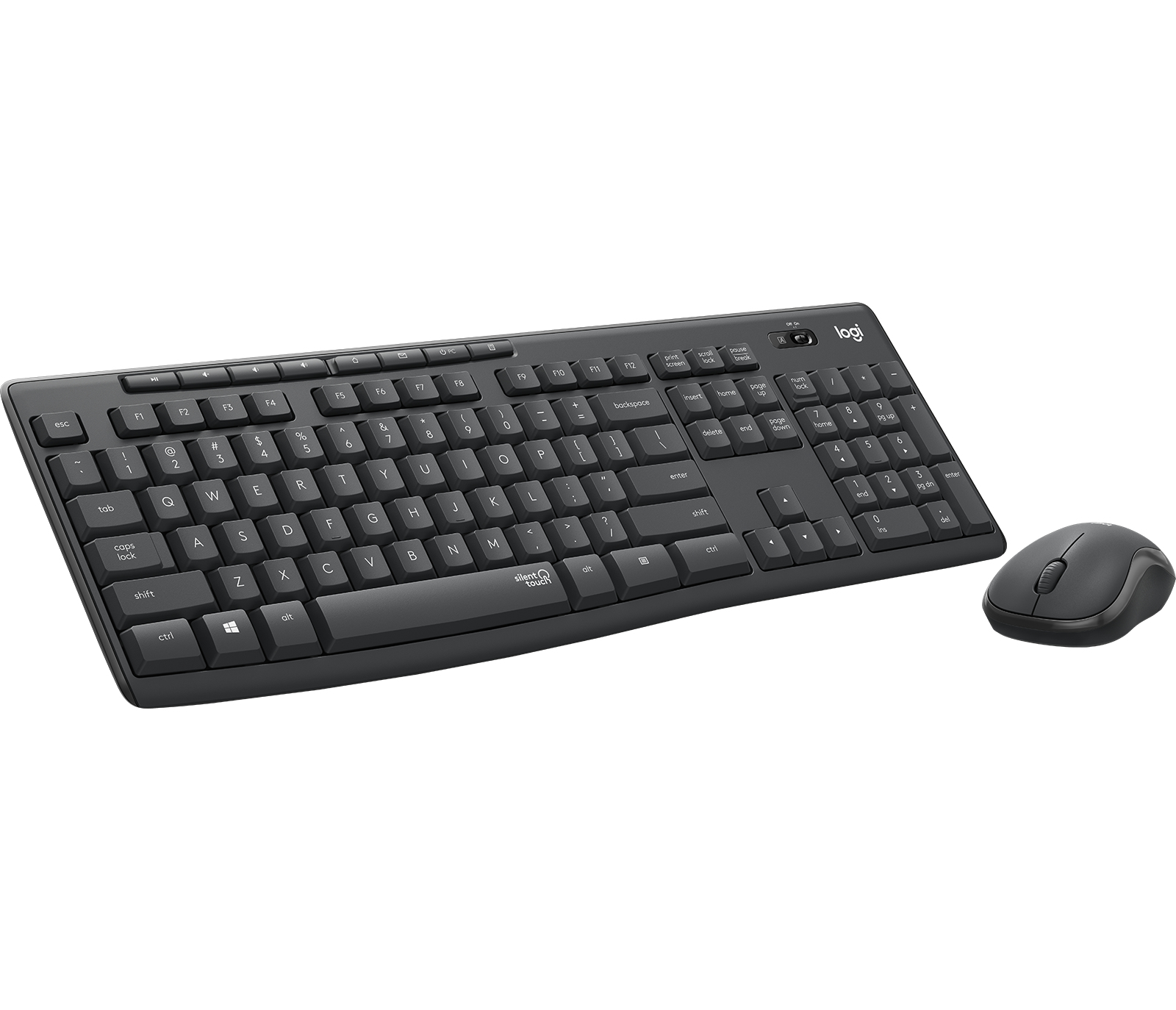 

Zestaw bezprzewodowy Logitech MK295 czarny