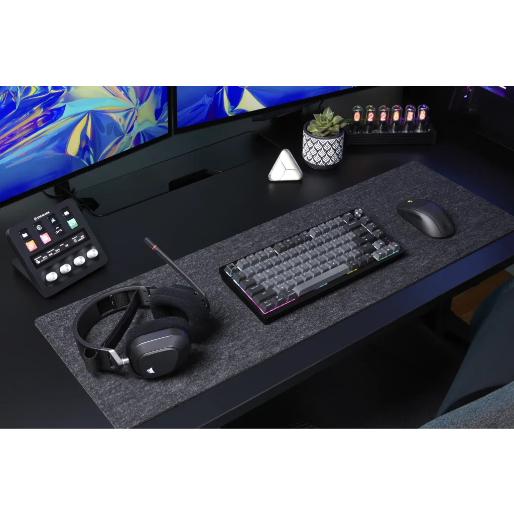 CORSAIR K65 PLUS WIRELESS 75% RGB Mechanical Gaming Keyboard — 12