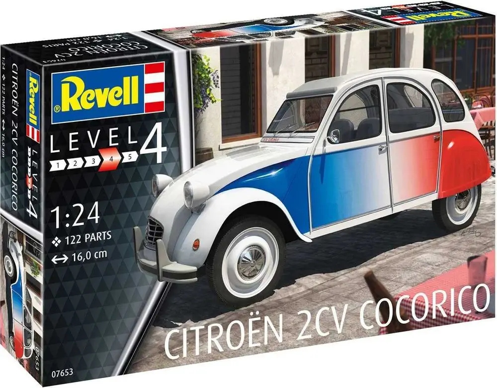 Revell model pro lepení citroen 2 CV Cocorico