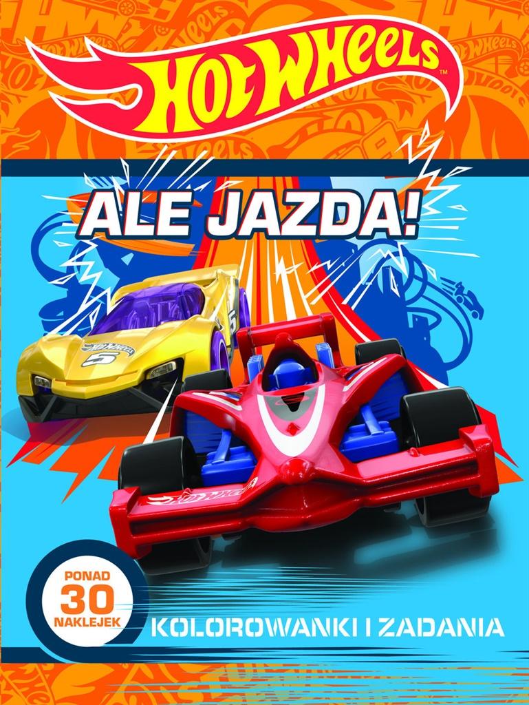 

Hot Wheels. Ale jazda! Kolorowanki i zadania