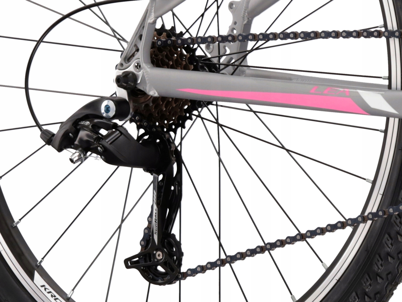 Rower MTB Kross Lea 2.0 SR rama 17 cali koło 27,5 " srebrny Model Lea 2.0 SR