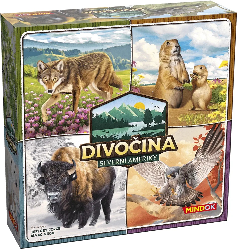 Společenská hra Mindok Mindok Divočina Severní