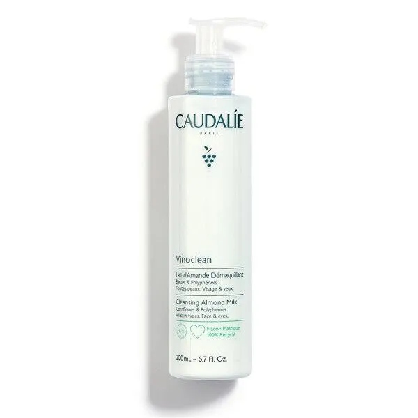 Caudalie Čistící mléko Vinoclean Mandlové 200 Ml