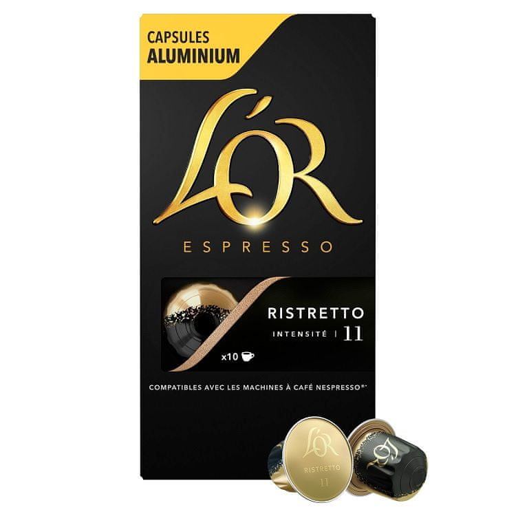 Levně L'or Espresso Ristretto kapsle pro Nespresso 100 ks.