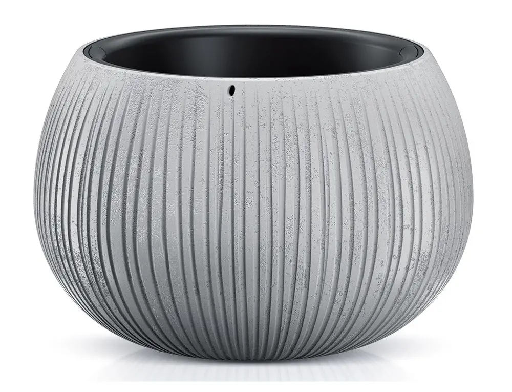 Doniczka kula Beton Bowl DKB290 z wkładem | Beton — 26