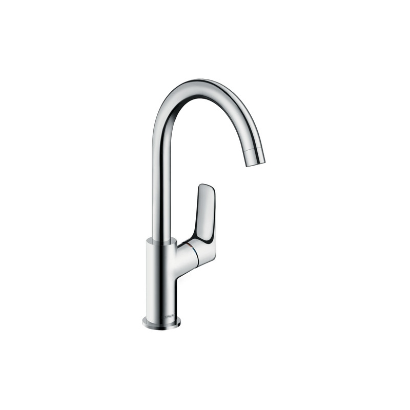 Stojanková umývadlová batéria Hansgrohe Logis M31 260 1jet strieborná