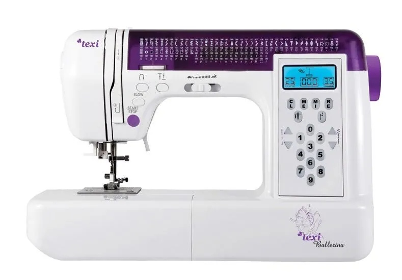 Maszyna do szycia sterowana komputerowo z 200 programami szycia