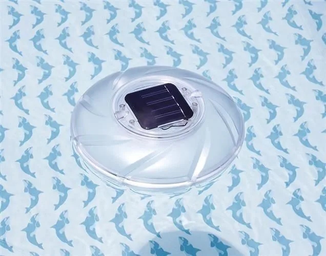 Lampka solarna pływająca do basenu Bestway Pływająca lampa solarna NOWOŚĆ Średnica 18 cm