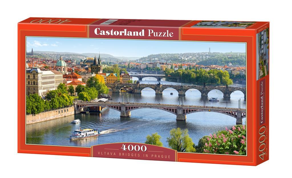 

Puzzle 4000 el. Vltava Mosty w Pradze Castor