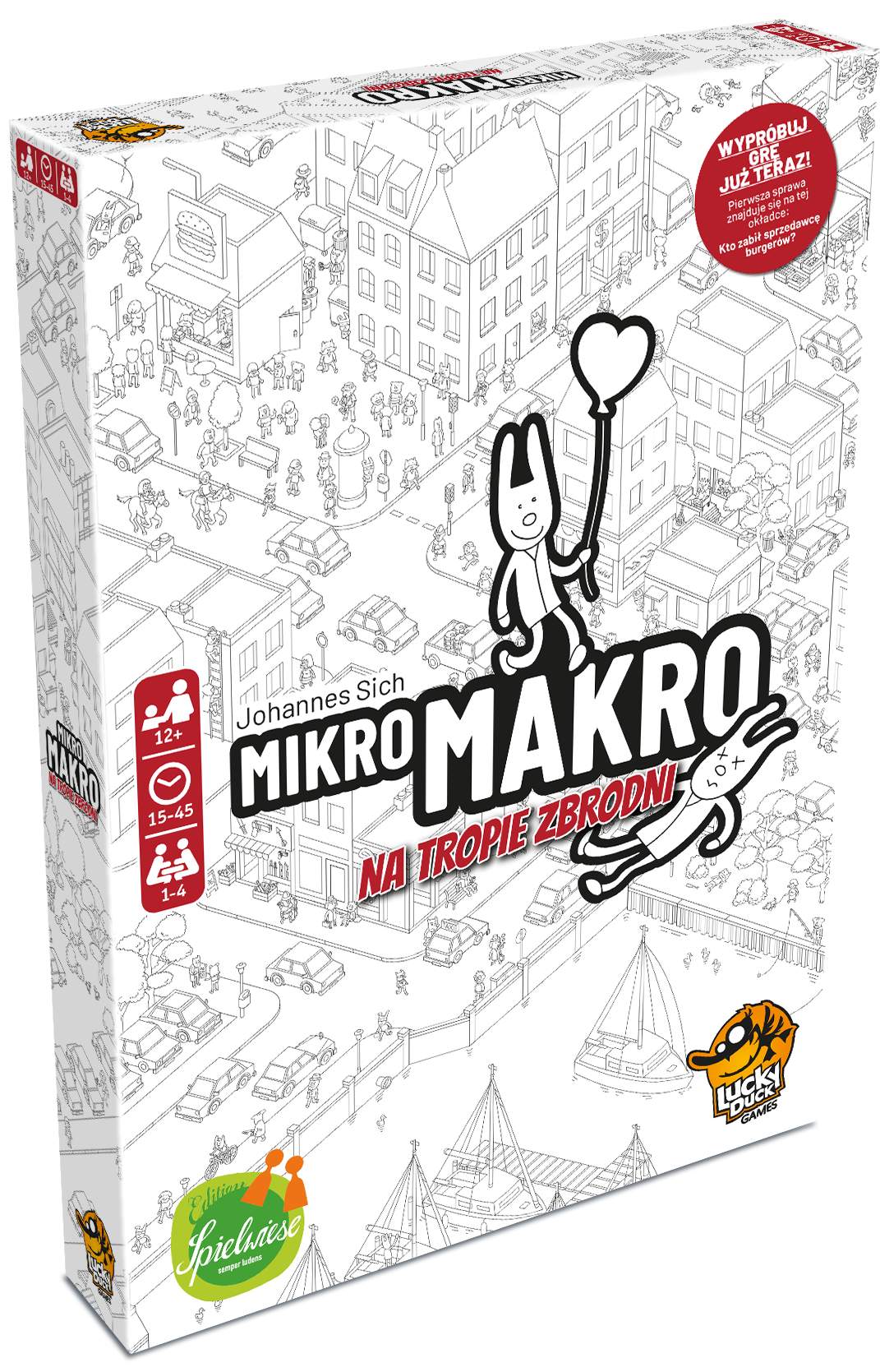 Gra planszowa MikroMakro: Na tropie zbrodni Lucky Duck Games