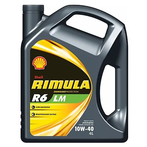 Syntetický motorový olej Shell Rimula R6 LM 4 l 10W-40