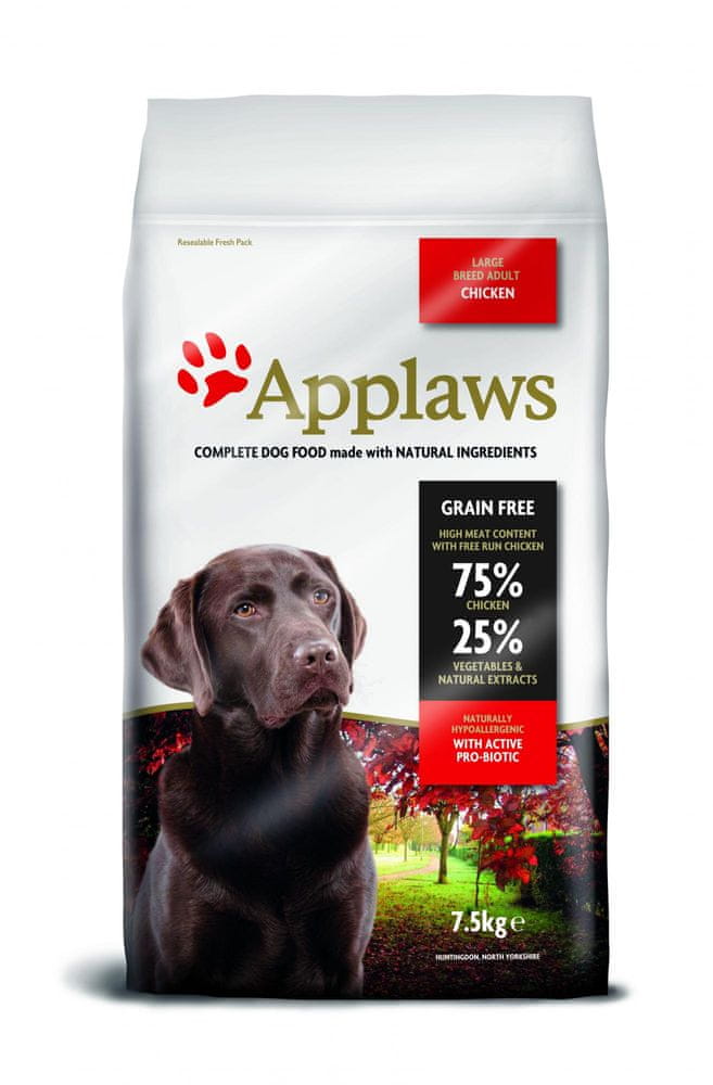 Applaws krmivo suché kuře 7,5 kg