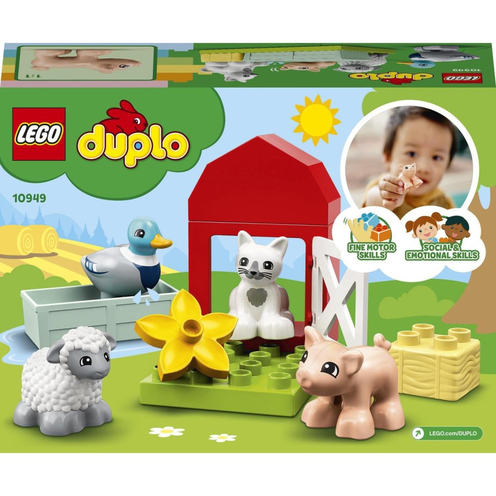 LEGO Duplo 10949 Zwierzęta Swinia Owca Kaczka Kot NOWE! NA PREZENT EAN (GTIN) 5702016888867