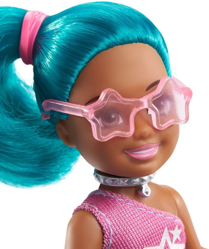 Barbie Chelsea. GTN86 Lalka gwiazda popu z akcesoriami