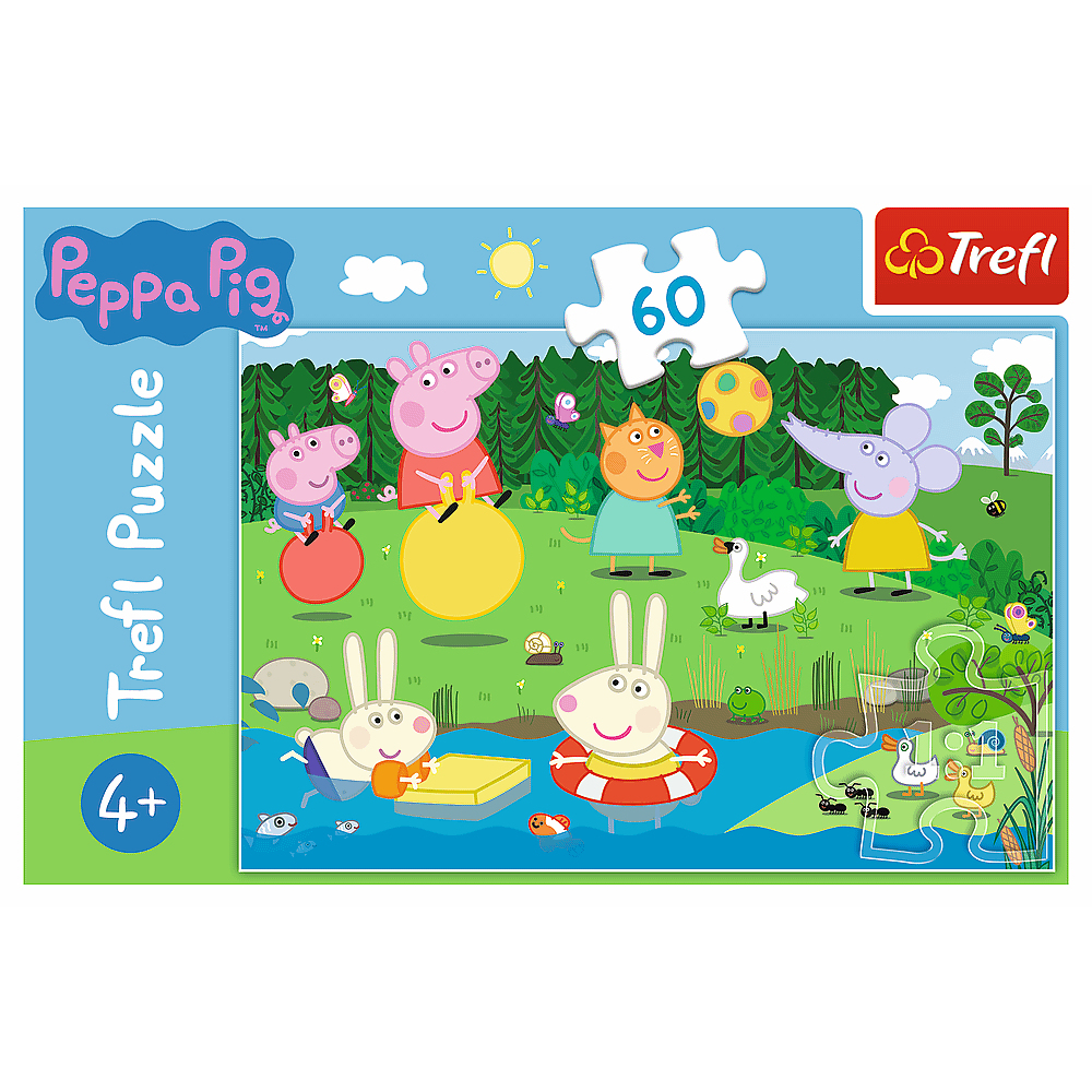 PUZZLE 60 WAKACYJNA ZABAWA PEPPA PIG 17326
