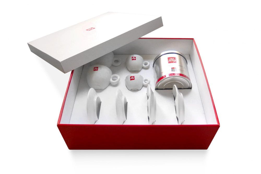 Levně Dárková sada Illy Hes Home s kávou