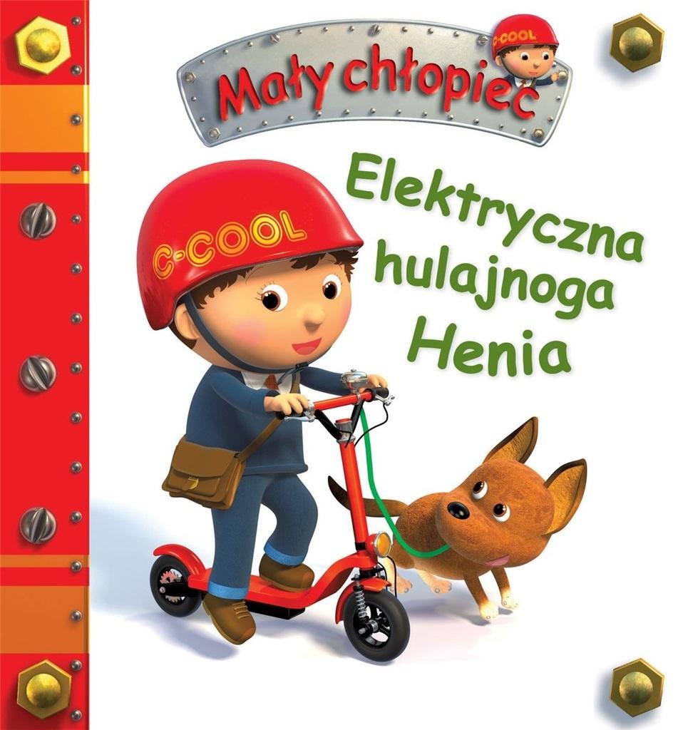 

Mały Chłopiec Elektryczna Hulajnoga Henia Twarda