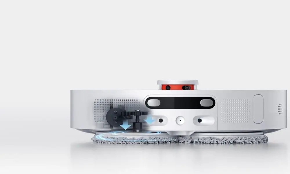 ROBOT SPRZĄTAJĄCY MOPUJĄCY ODKURZACZ 2W1 XIAOMI X10 PLUS STACJA CZYSZCZĄCA Komunikacja komunikaty głosowe wskaźnik ładowania