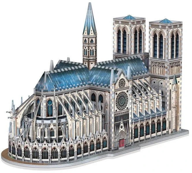 Puzzle 3D Wrebbit katedra Notre Dame de Paris Liczba elementów 830