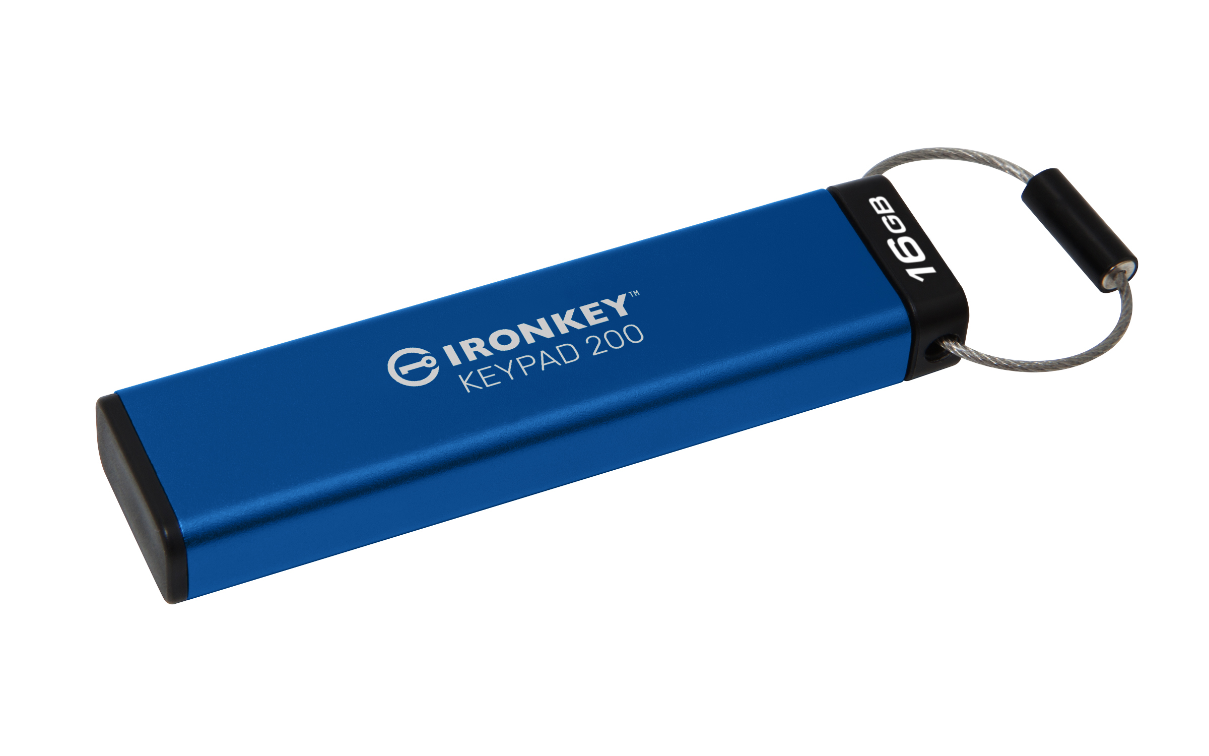 KINGSTON 16GB IronKey Keypad 200, FIPS 140-3 Lvl 3 (Pending) AES-256 Encrypted — 6