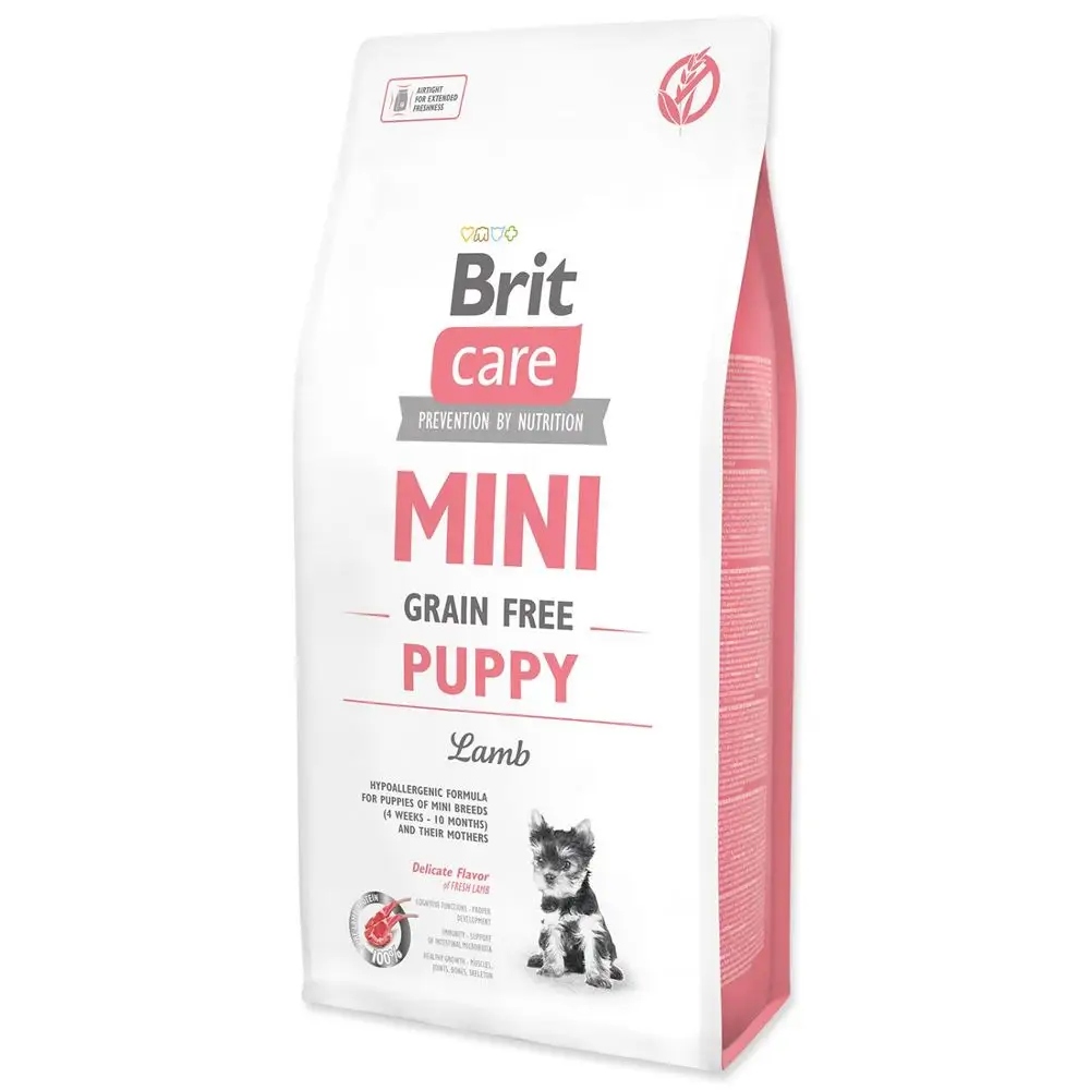Brit Care Mini Grain Free Puppy Lamb Sucha Karma dla Psa Jagnięcina 7kg