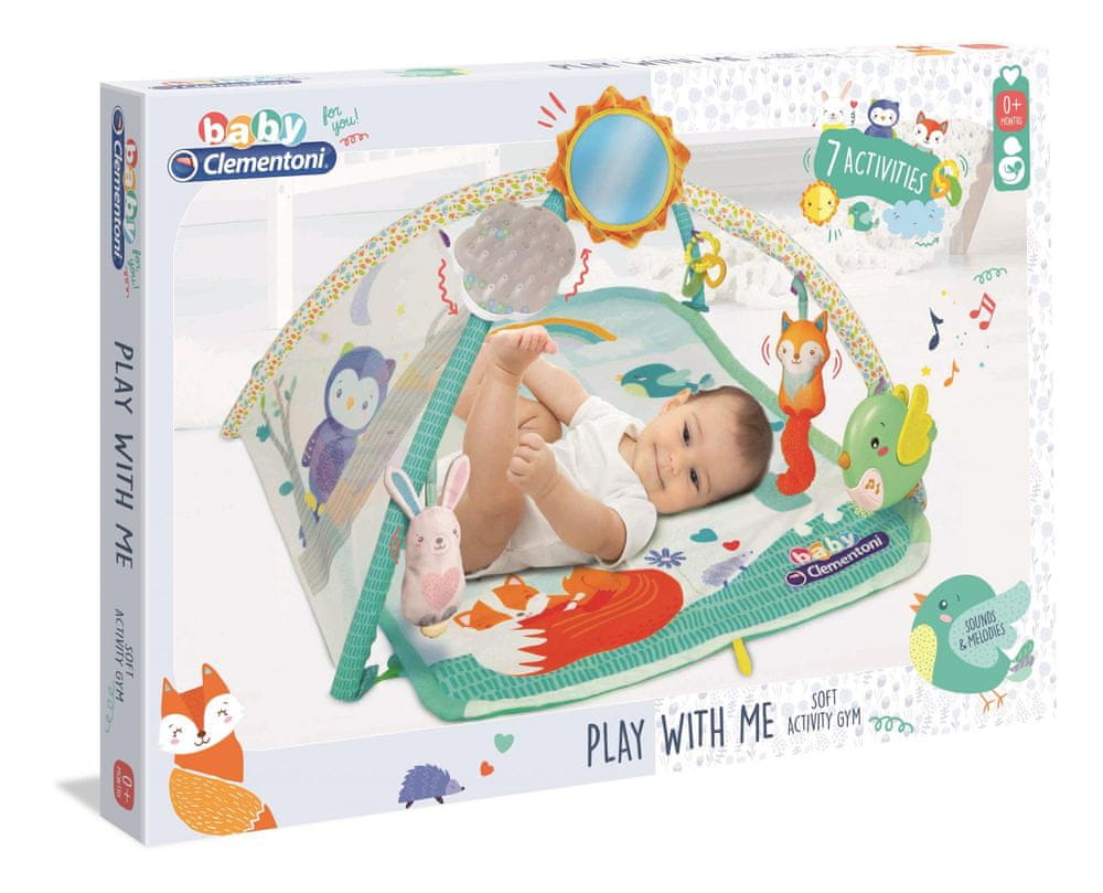 Clementoni Mata edukacyjna Baw się ze mną