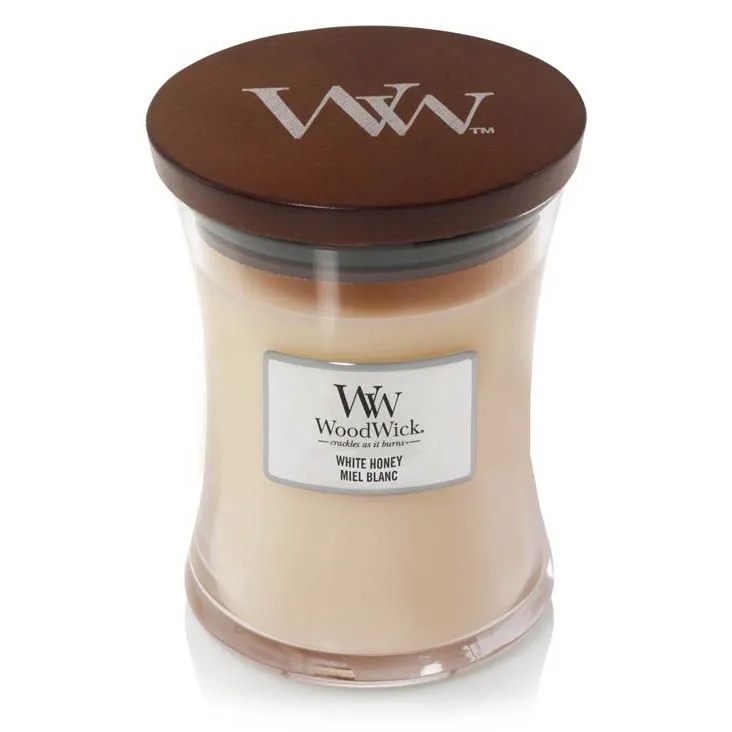 Woodwick bílý med 275 g