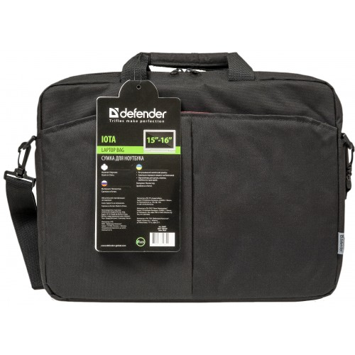 TORBA DEFENDER IOTA CZARNA 15,6" — 10