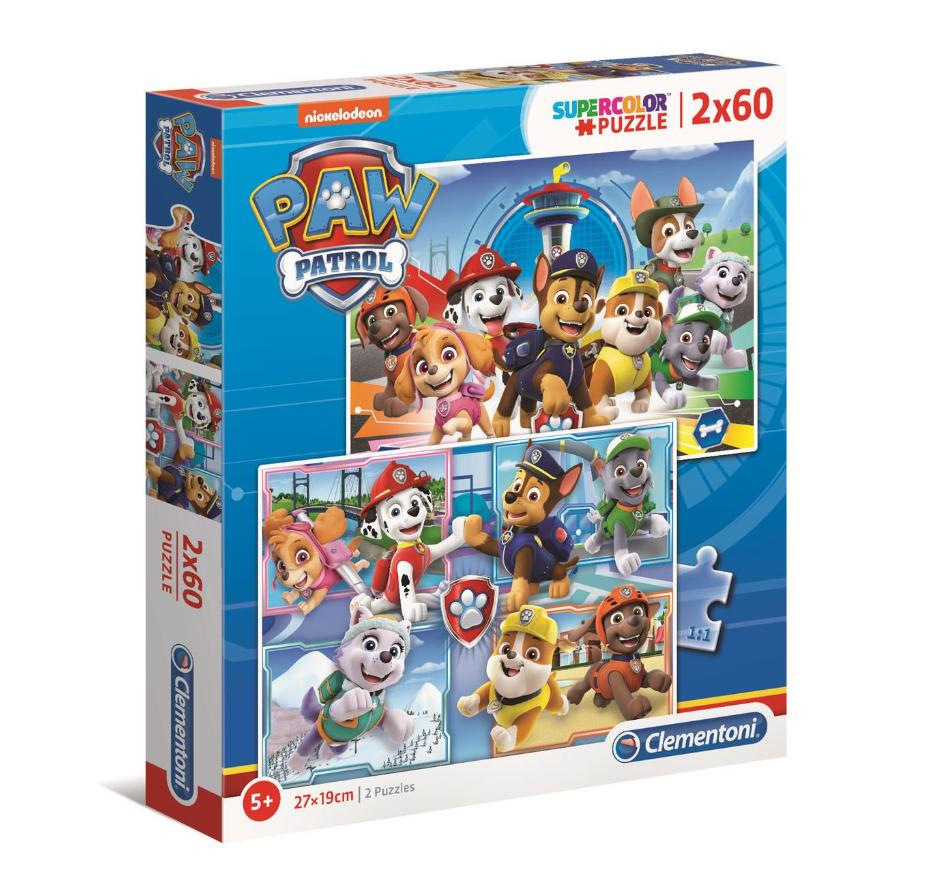 

Puzzle Clementoni Psi Patrol 2x60 el. 21617