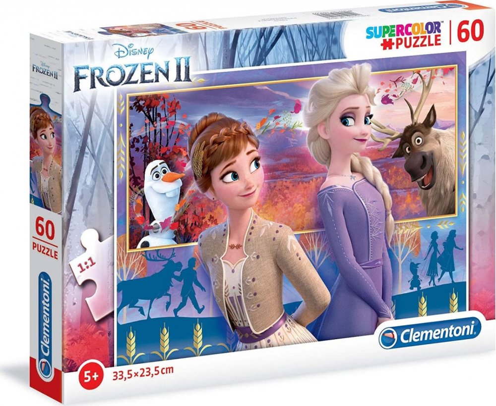 

Clementoni Puzzle konturowe frozen 2 26056