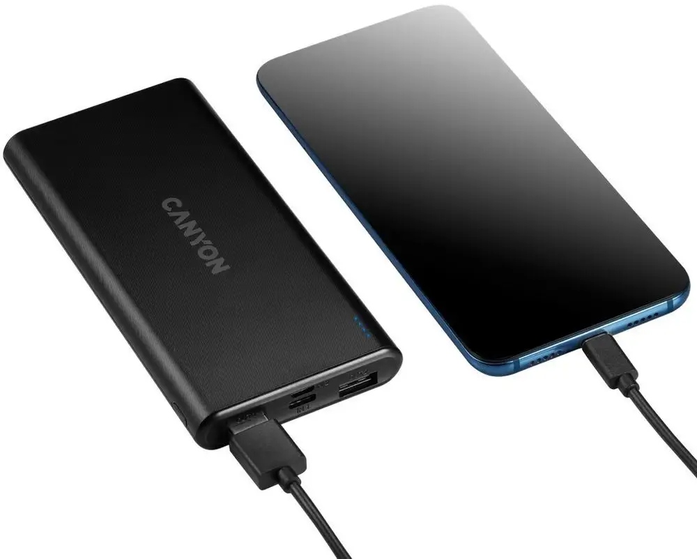 CANYON Powerbank PB-106 10000 mAh Czarny — 6