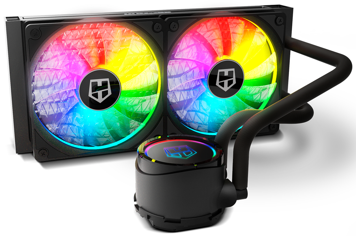 Nox Hummer H-240 жидкостное охлаждение процессор