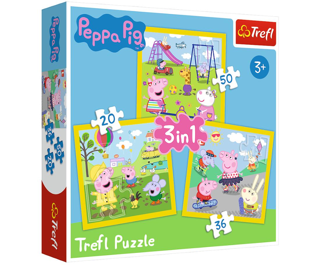 

Puzzle Trefl 4849 Świnka Peppa 106 elementów 34849