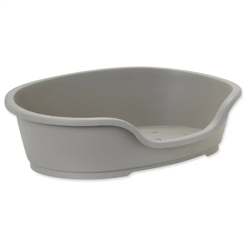 Levně Dog Fantasy kotec pro psa šedý 95 cm x 55 cm