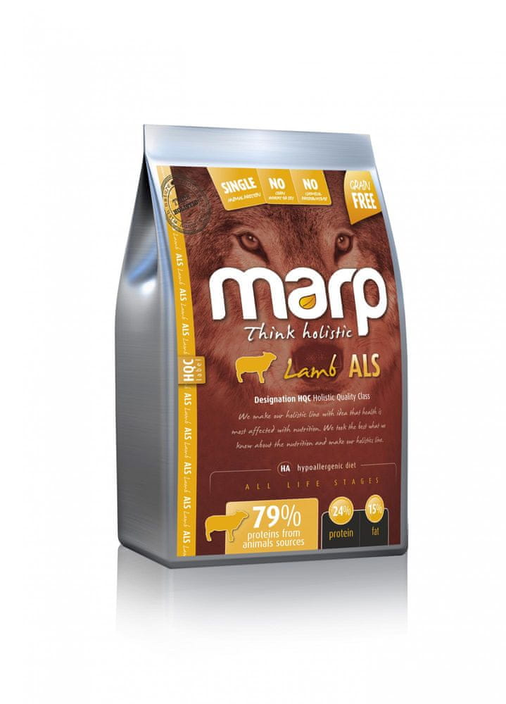 Krmivo Marp Holistic Lamb 12kg Grainfree jehněčí