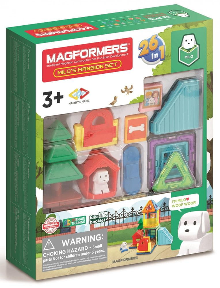 Magformers. House milo's Mansion