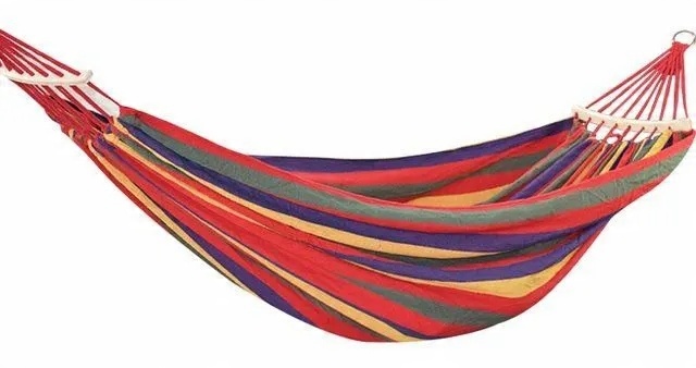 

Hamak z Drążkiem ogrodowy 185cm x 80cm