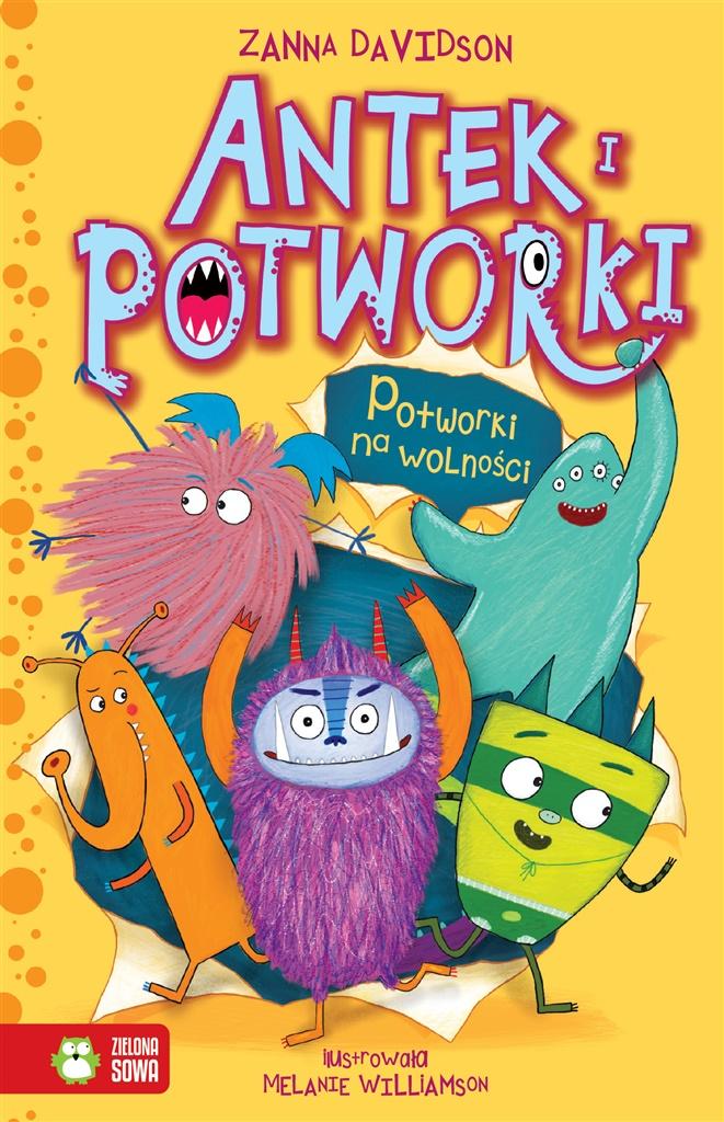 Antek i potworki Potworki na wolności Zanna Davidson outlet